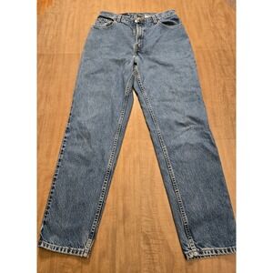 Vintage Levi's 550 Jeans Women's 10 Mis M Blue Relaxed Fit Tapered Leg Mom Denim